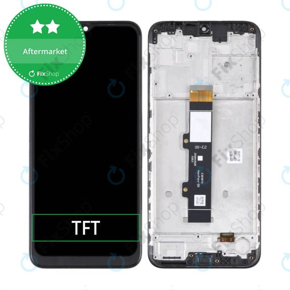 дисплей за Motorola Moto G10 XT2127, Тъчскрийн и рамка, Aurora Grey, TFT