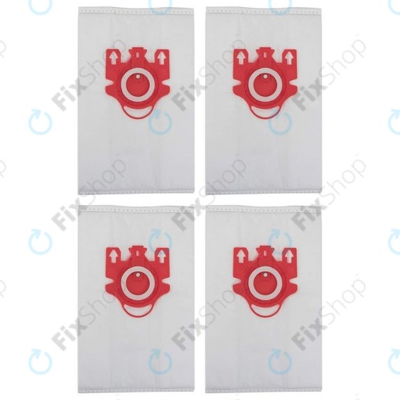 Торбичка за прах, 4 бр. за Miele Compact C1, Compact C2, Complete C1, S4, S6, S 241 - S 799