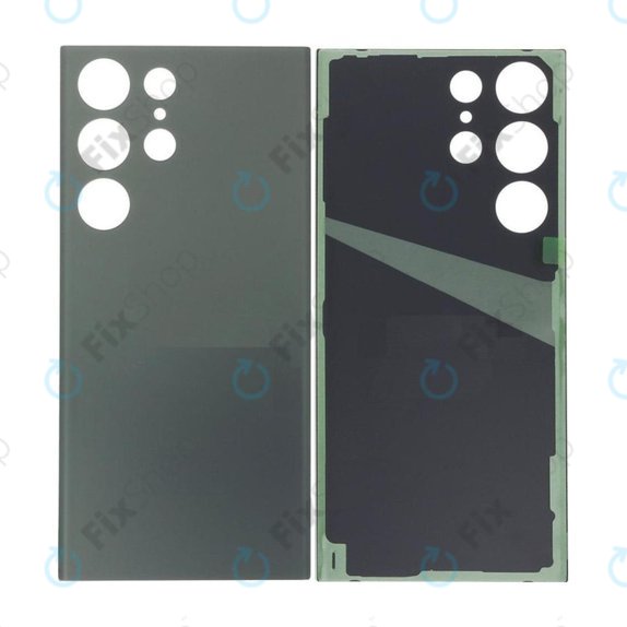 Капак на батерията за Samsung S23 Ultra S918B, зелен, Green