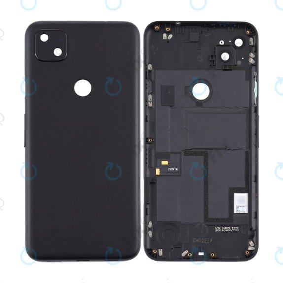 Капак на батерията за Google Pixel 4a 4G, Just Black