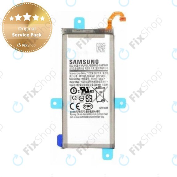 Батерия за Samsung A6 A600 (2018), J6 J600F (2018), EB-BJ800ABE, 3000mAh, GH82-16479A, GH82-16865A, Genuine Service Pack