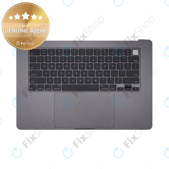 Горен корпус с клавиатура за MacBook Air 15", A3114 (2023), с US клавиатура и батерия, Space Gray, 661-34895, Genuine Apple