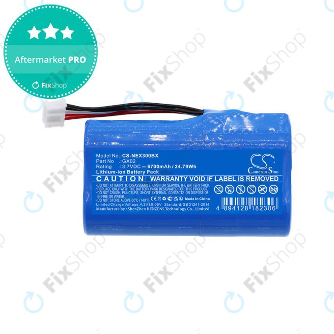 Батерия за NEXGO N3, N5, 6700mAh, Li-Ion, 3.7V, GX02, HQ
