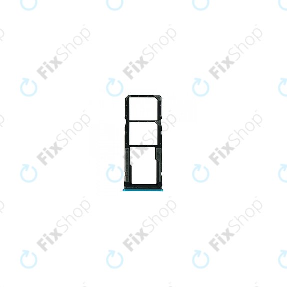 SIM/SD държач за Xiaomi Redmi 9, Ocean Green