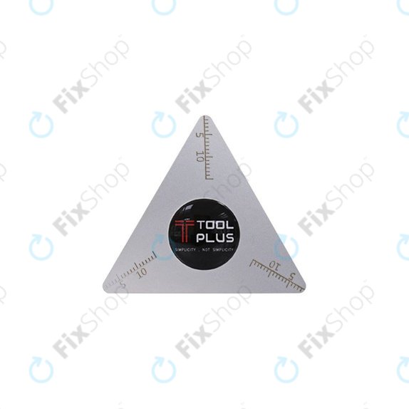 Триъгълна метална скоба, 0.1mm, Ултратънък, QianLi ToolPlus