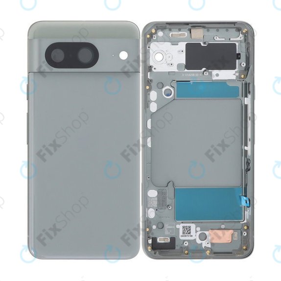 Заден капак комплект за Google Pixel 8, Hazel