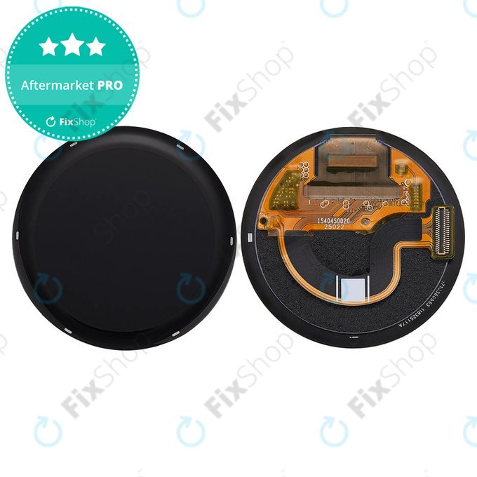 OLED дисплей + тъч стъкло без рамка (Black) за Garmin Active 5