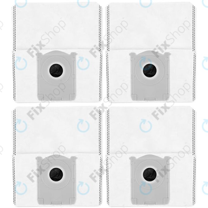 Торбичка за прах, 4 бр. за Ecovacs Deebot T30c, T50-series, T80-series, X8-series, X9 Pro-series