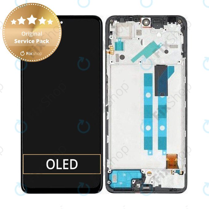 дисплей за Xiaomi Redmi Note 11 Pro 4G, 5G, Тъчскрийн и рамка, TFT, 5600010K6S00, 5600010K6T00, Graphite Gray, Genuine Service Pack