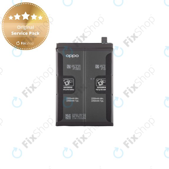Батерия за Oppo Reno 7 5G, Find X5 Lite, 4500mAh, 4909886, Genuine Service Pack