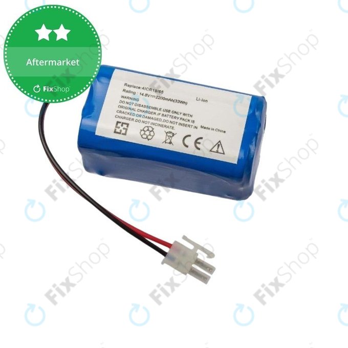 Батерия за Ecovacs Deebot CR130, 4ICR19/65, Li-Ion 14.8V 2200mAh