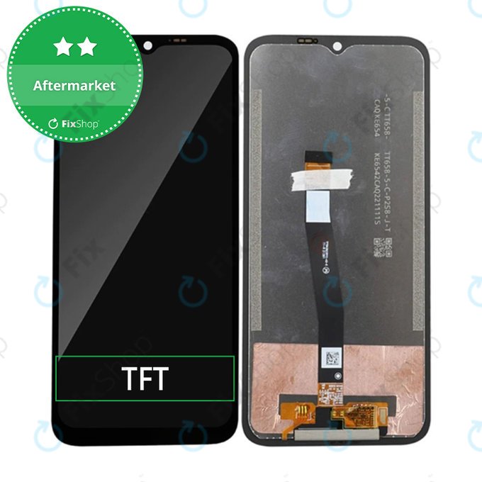 дисплей за Ulefone Armor 17 Pro, Тъчскрийн без рамка, TFT