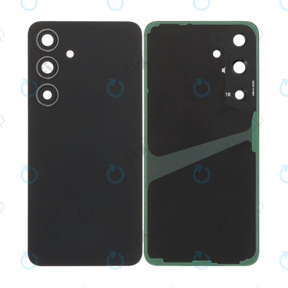 Заден капак комплект за Samsung S24 S921B, Onyx Black