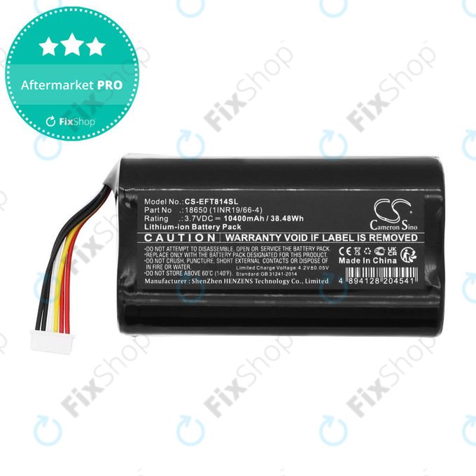 Батерия за Eufy Cam 2 Pro, T8140r, 10400mAh, Li-Ion, 3.7V, 18650 (1INR19/66-4), HQ