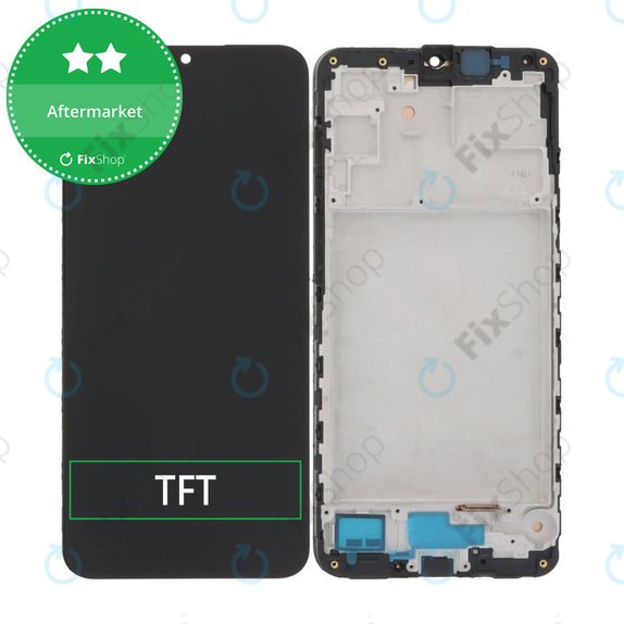 Дисплей за Samsung A16 5G, Blue Black, Тъчскрийн с рамка, TFT