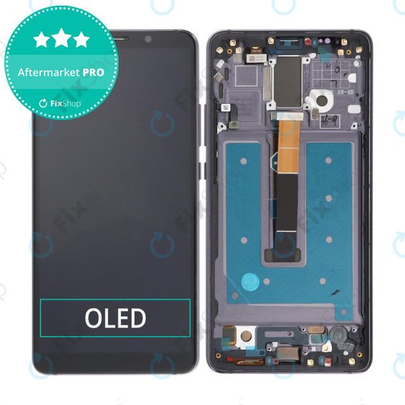 дисплей OLED за Huawei Mate 10 Pro, Тъчскрийн и рамка, Midnight Blue
