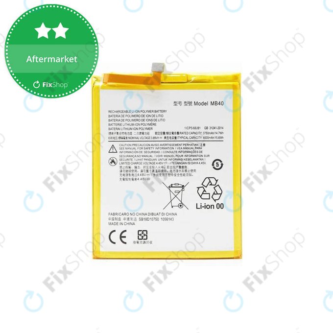 Батерия за Motorola Edge 20 XT2143, MB40, 4000mAh
