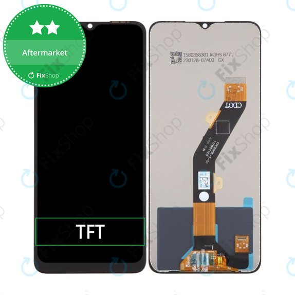 дисплей за Infinix Smart 7 HD X6516, Тъчскрийн без рамка, TFT