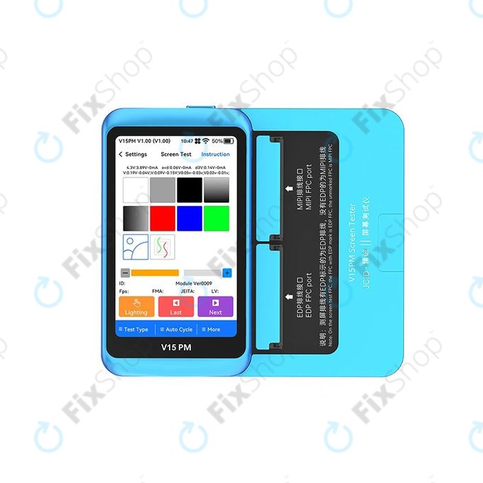 Тестер за екрани MIPI + eDP (iOS/Android), JC V15 PM