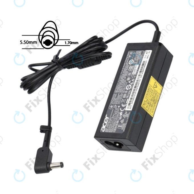 Захранващ адаптер за Acer, 77011170, 45W, 19V, Genuine Service Pack