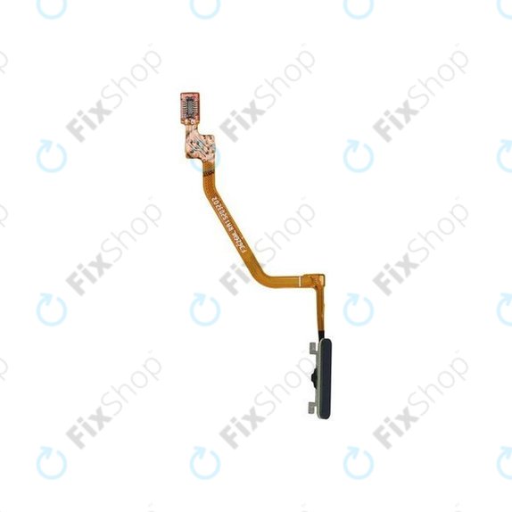 Сензор за пръстов отпечатък с гъвкав кабел за Xiaomi Redmi Note 9 Pro, 9S, 490100000A5E, Interstellar Grey, Genuine Service Pack