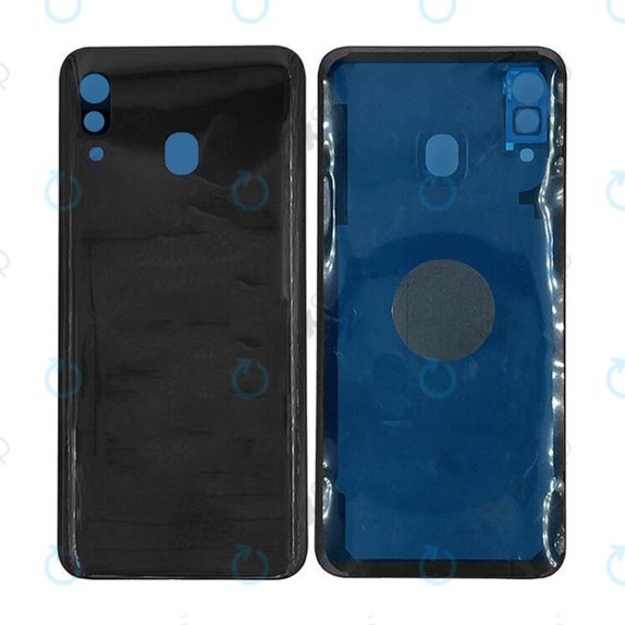 Капак на батерията за Samsung A20e A202F, черен, Black
