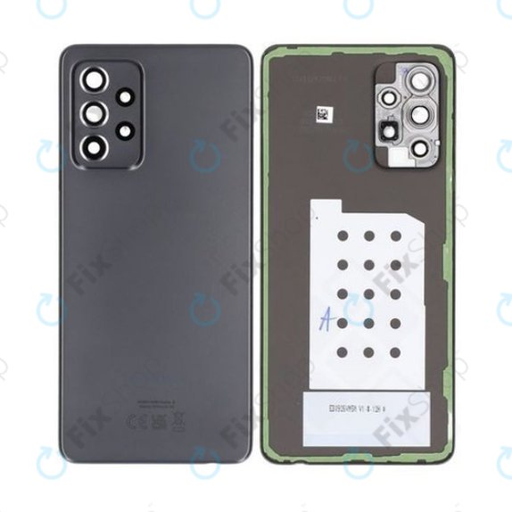 Капак на батерията за Samsung A52s 5G A528B, GH82-26858A, Awesome Black, Genuine Service Pack