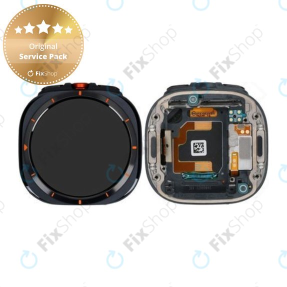 дисплей за Samsung Galaxy Watch Ultra (LTE) SM-L705U, тъчскрийн, рамка, Dark Gray, GH82-35194A, Genuine Service Pack