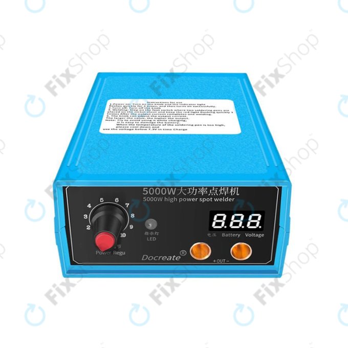 Преносим точков заваръчен апарат, 4000mAh, Docreate HPSW 5000W