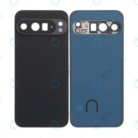 Заден капак комплект за Google Pixel 9 Pro XL, Obsidian