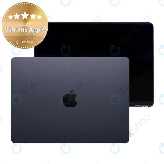 LCD дисплей за MacBook Air 15", A3241 (2025), с предно стъкло и капак, Midnight, 661-50131, Genuine Apple