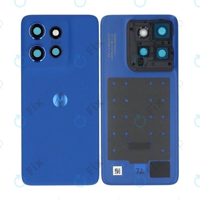 Заден капак за Motorola Edge 50 Neo, Nautical Blue, 5S58C28384, Genuine Service Pack
