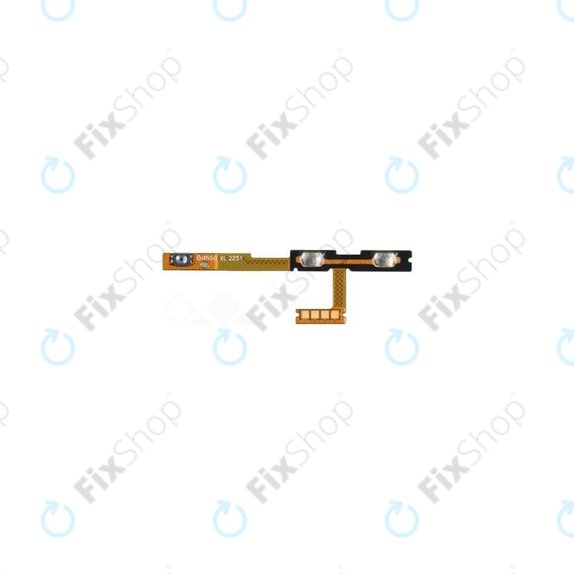 Флекс кабел за странични бутони за Samsung A14 A145R, GH81-23508A, Genuine Service Pack