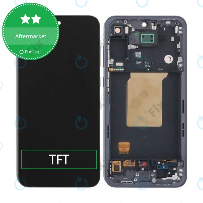дисплей за Samsung A55 A556B, Тъчскрийн и рамка, Awesome Iceblue, TFT