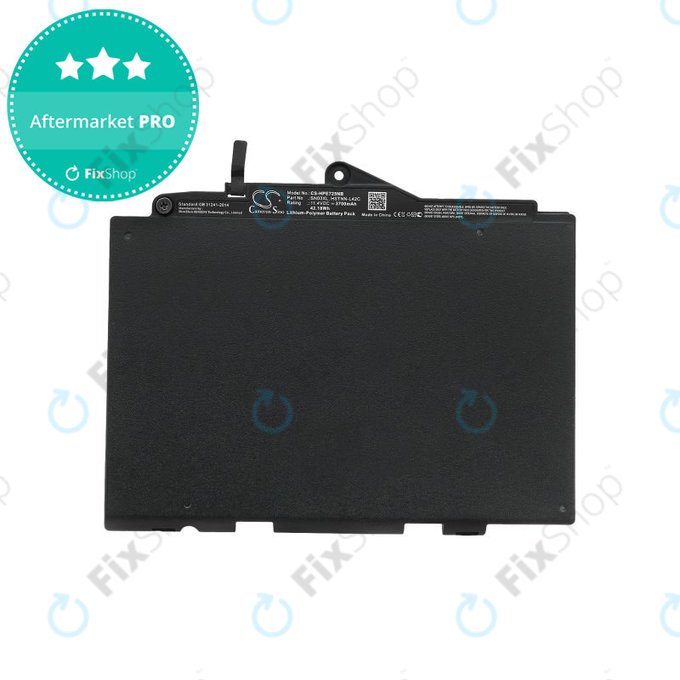 Батерия за HP Elitebook 725 G3, 3700mAh, Li-Pol, 11.4V, 800232-241, HQ