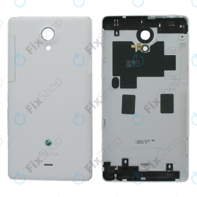 Капак на батерията за Sony Xperia T LT30i, бял, White