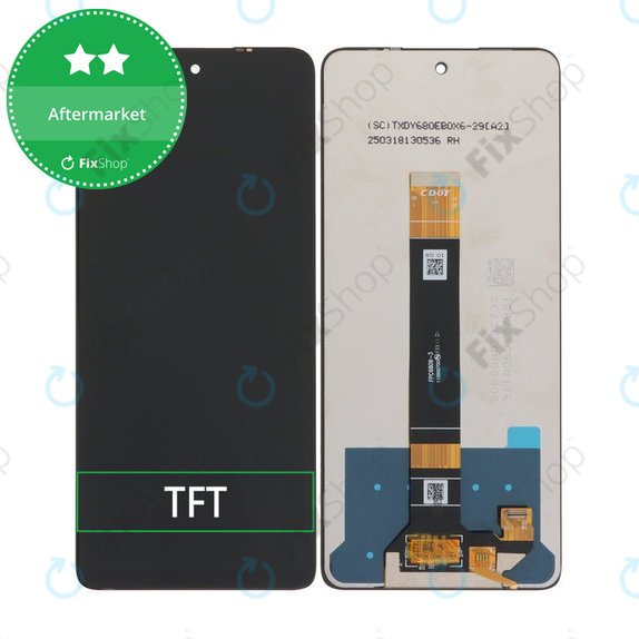 Дисплей за TCL 50 NxtPaper, 50 Pro NxtPaper, Тъчскрийн без рамка