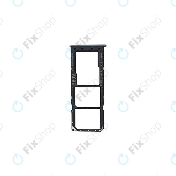SIM държач за Samsung A32 4G A325F, GH98-46409A, черен, Black, Genuine Service Pack