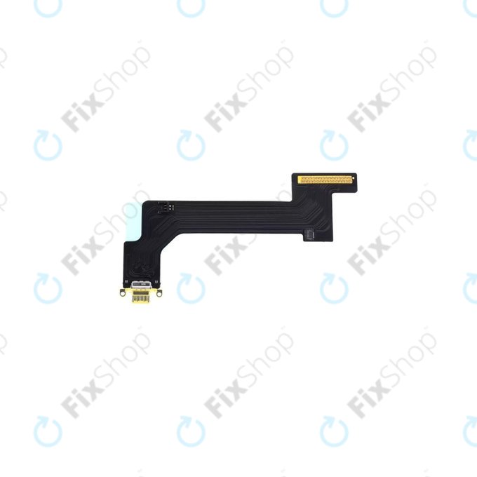 Конектор за зареждане c гъвкав кабел за Apple iPad (10th Gen 2022), 4G, жълт, Yellow