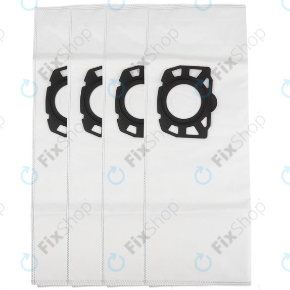 Торбичка за прах, 4 бр. за Kärcher WD 2, WD 2 Plus, WD 3