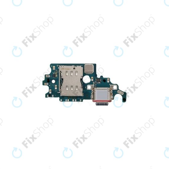 Зареждащ конектор PCB платка за Samsung S21 G991B, GH96-14033A, Genuine Service Pack