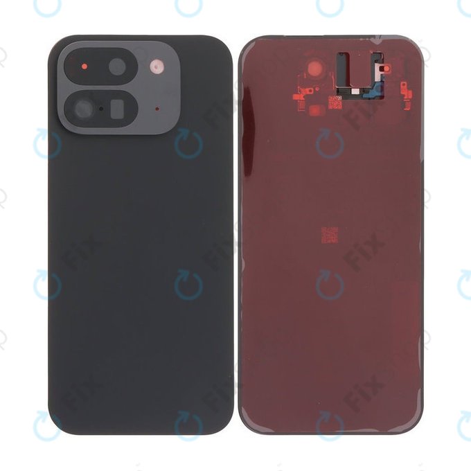 Заден капак комплект за Google Pixel 9 Pro Fold, Obsidian