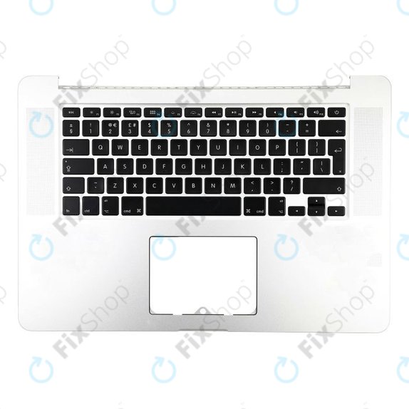 Горна рамка с клавиатура за MacBook Pro 15" A1398 (късна 2013 – средата на 2014), UK