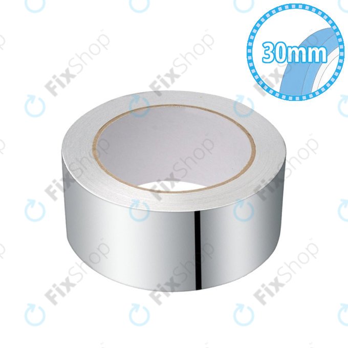 Алуминиева самозалепваща лента (EMI/RFI), 30mm x 25m