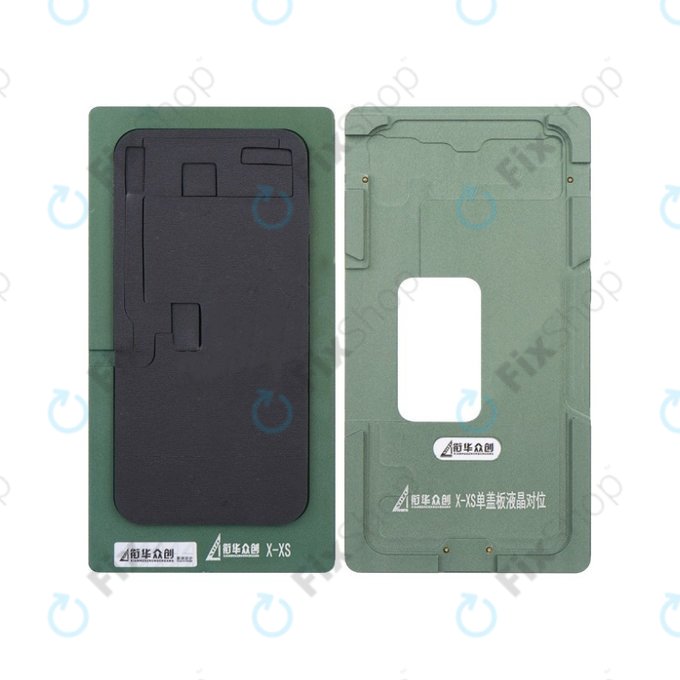 Подравняваща форма за ламиниране на дисплей с подложка XHZC за iPhone X, XS