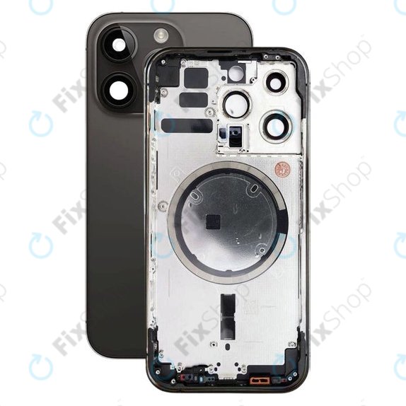 Заден корпус за iPhone 14 Pro, Space Black