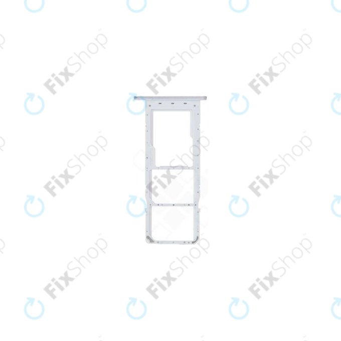 SIM държач за Samsung A14 A145R, GH81-23521A, Сребро, Silver, Genuine Service Pack