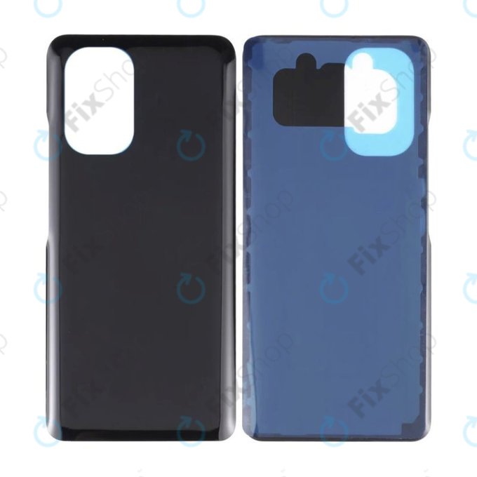 Капак на батерията за Xiaomi Poco F3, черен, Black,