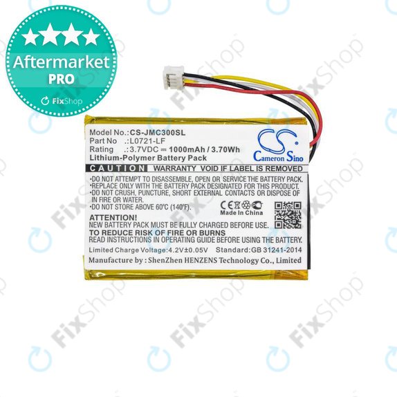 Батерия за JBL Clip 3, 1000mAh, L0721-LF, HQ