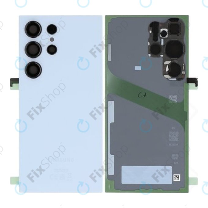 Капак на батерията за Samsung S24 Ultra S928B, GH82-33349F, Titanium Blue, Genuine Service Pack